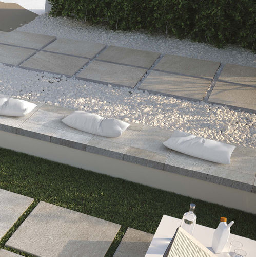 Pavé en grès cérame - QUARZ - SICHENIA GRUPPO CERAMICHE - d'extérieur