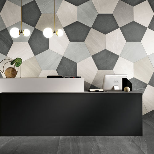 Carrelage en grès cérame - ST-ONE - SICHENIA GRUPPO CERAMICHE - poli / d'intérieur / d'extérieur