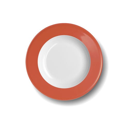 Assiette creuse - 2005500016 - DIBBERN - ronde / en porcelaine / monochrome