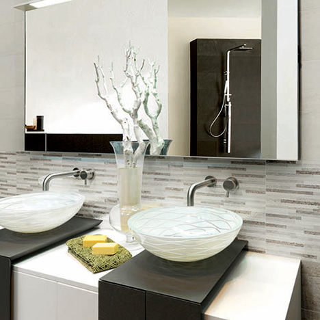 Carrelage en grès cérame - RIFLESSI  - SIMA CERAMICHE - mat / semi-brillant / d'intérieur