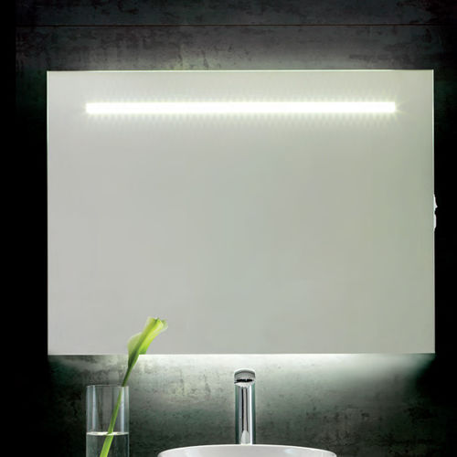 Miroir de salle de bain mural - 948 - STILHAUS - contemporain / rectangulaire / en aluminium