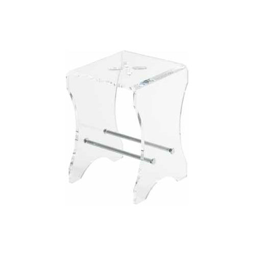 Tabouret contemporain - 979 - STILHAUS - en Plexiglas® / avec piètement en verre / double