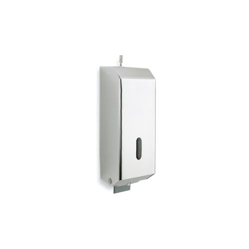 Distributeur de savon professionnel - 495 - STILHAUS - mural / en acier inoxydable / manuel