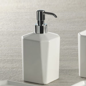 Distributeur de savon professionnel - DV 30 AP - STILHAUS - à poser / en céramique / manuel