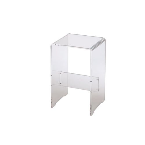 Tabouret contemporain - 1137 - STILHAUS - en Plexiglas® / avec piètement en verre / double