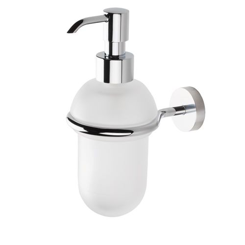 Distributeur de savon professionnel - ES 30 08 - STILHAUS - mural / en verre / en satin