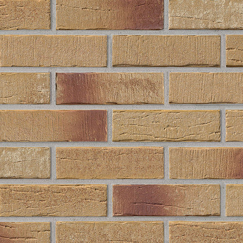 Brique de parement en clinker - 372 AMBERBEIGE  - STRÖHER - pour façade / à coller / contemporain