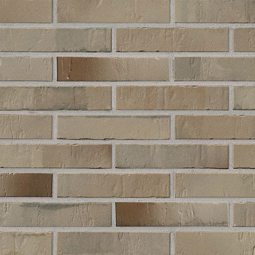 Brique de parement en clinker - 483 BRAUNBRAND - STRÖHER - pour façade / à coller / contemporain