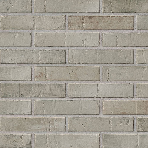 Brique de parement en clinker - 473 GRAU-BUNT - STRÖHER - pour façade / à coller / contemporain