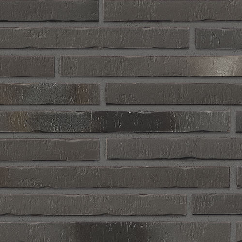 Brique de parement en clinker - 453 SILBER-SCHWARZ - STRÖHER - pour façade / à coller / contemporain