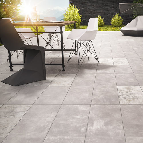 Carrelage en céramique - 980 GRAU - STRÖHER - grès / mat / d'extérieur