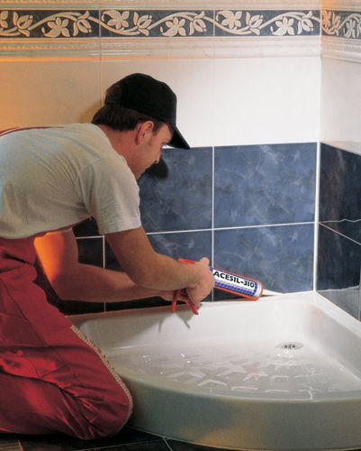 Mastic en élastomère - ACESIL-310 - TECHNOKOLLA - à base de résine de silicone / de fixation