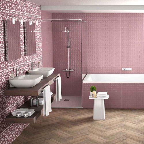 Carrelage en grès cérame - SAKAI OAK - TERRACOTA - mat / d'intérieur / de salle de bain