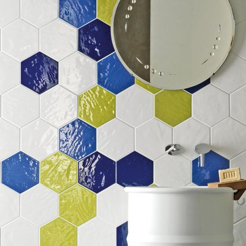 Tomette d'intérieur - EXABRIGHT - TONALITE - murale / de sol / en grès cérame