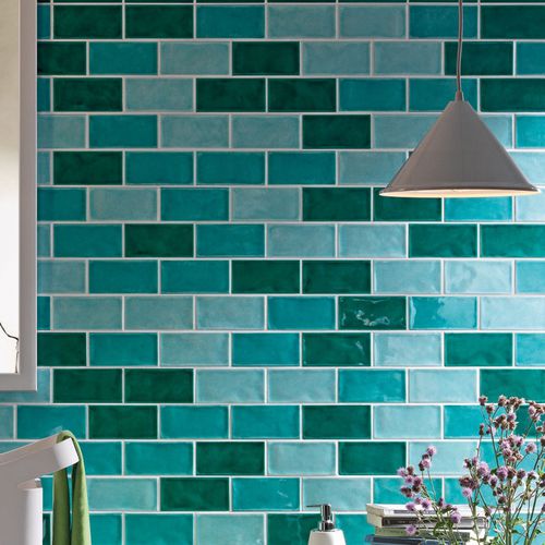 Carrelage en grès cérame - KRAKLÉ - TONALITE - brillant / d'intérieur / mural