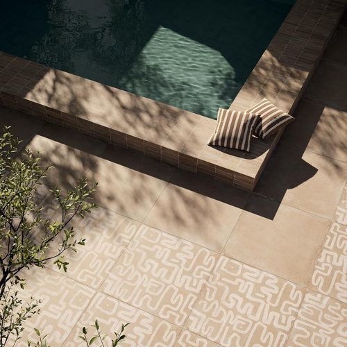 Carrelage en grès cérame - HOLIDAY  - TUBADZIN - mat / d'intérieur / d'extérieur