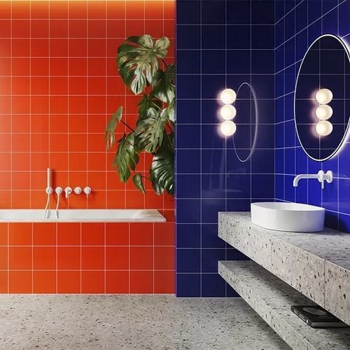 Carrelage en grès cérame - PASTELE BY MALWINA KONOPACKA  - TUBADZIN - mat / brillant / d'intérieur