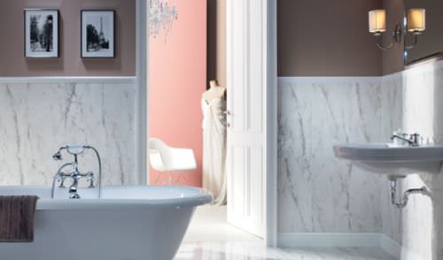 Carrelage en céramique - PARIS: OPERA - TUBADZIN - brillant / d'intérieur / de salle de bain