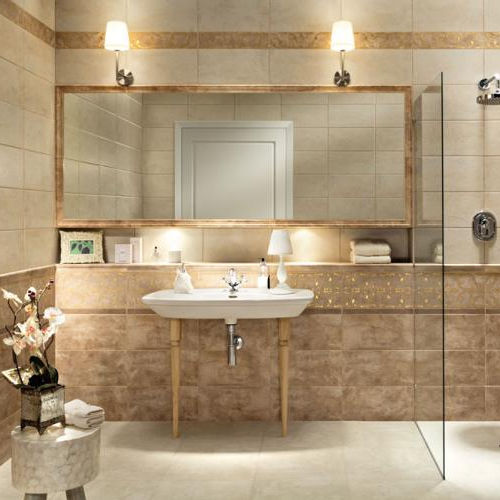 Carrelage en grès cérame - LAVISH - TUBADZIN - mat / de salle de bain / de sol