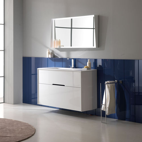 Meuble vasque suspendu - TZ50 - TULLI ZUCCARI - en bois / contemporain / sans porte