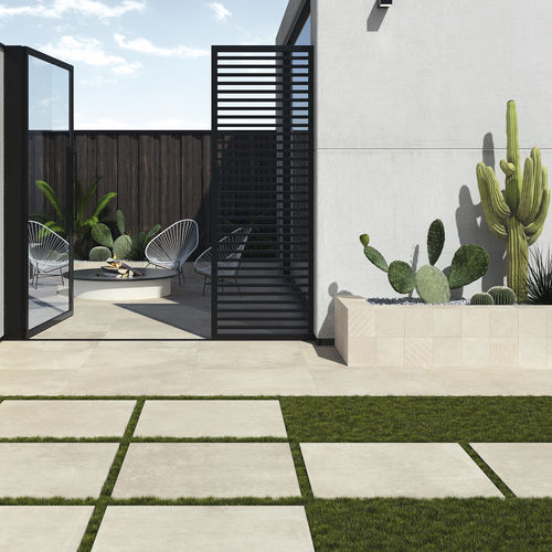 Carrelage en grès cérame - MARWARI 2THICK - UNICOM-STARKER - poli / d'extérieur / de jardin