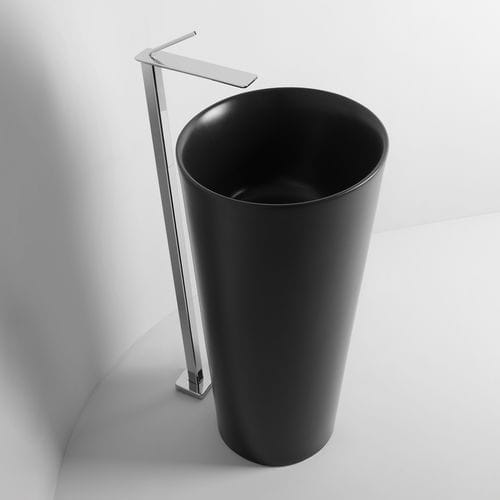 Vasque sur pied - IL - VALDAMA - en céramique / conique / contemporaine