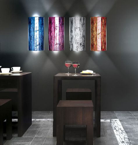 Panneau décoratif mural - ELEMENTS : ARKO LIGHT DESIGN - VETROVIVO - rétroéclairé / en verre / à LED intégré