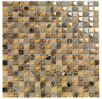 Mosaïque en verre - PURE &amp; NATURAL : 07200006 - VITREX - d'intérieur / murale / de sol