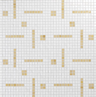 Carrelage aspect mosaïque - PUNTO-LINEA : 07700011 - VITREX - en verre / texturé / d'intérieur