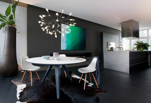Table contemporaine - BELLY - Odesi. Dutch Design Online - en bois / ronde