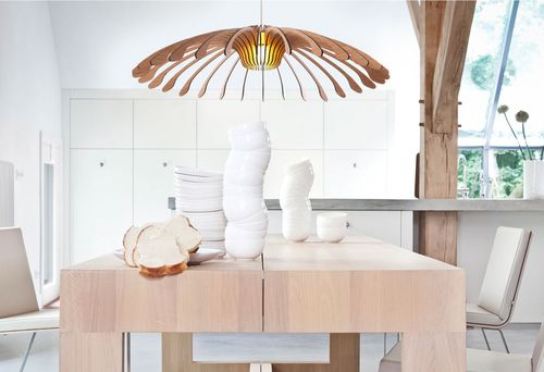 Suspension - FLOWER - Odesi. Dutch Design Online - en bambou / design original / d'intérieur