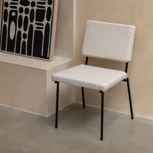 Chaise contemporaine - Fellow  - Zuiver - d'intérieur / en tissu / avec piètement en métal