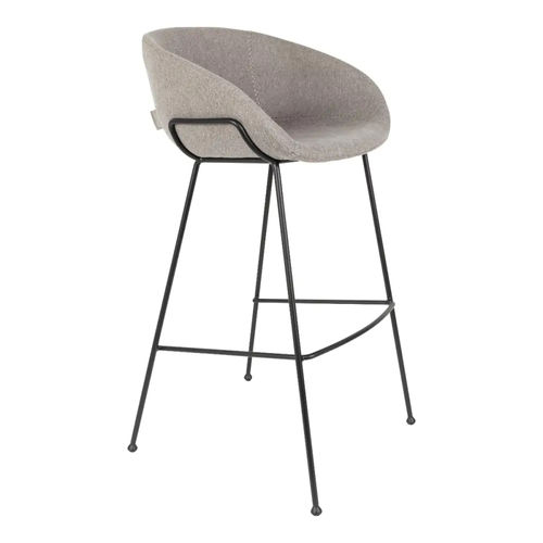 Chaise de bar contemporaine - FESTON - Zuiver - d'intérieur / en bois / en polyester