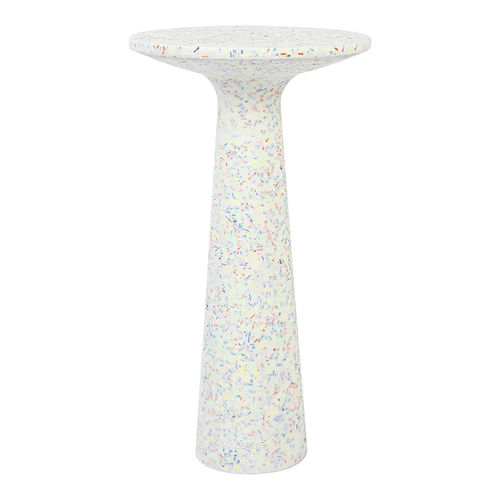 Table d'appoint contemporaine - Victoria  - Zuiver - en plastique / ronde / recyclée