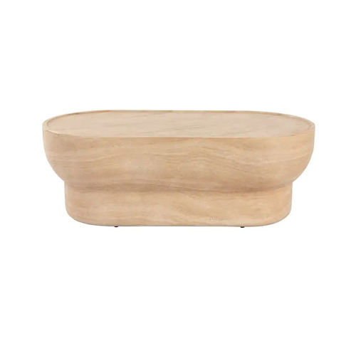Table basse contemporaine - Noble - Zuiver - en béton / en fibre de verre / avec piètement en béton