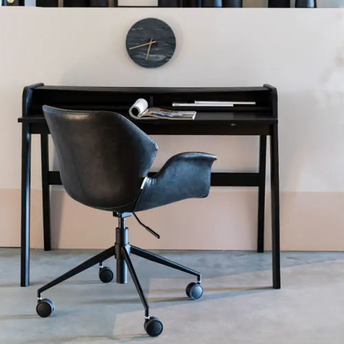 Bureau sur pied - Barbier  - Zuiver - contemporain / en chêne / droit
