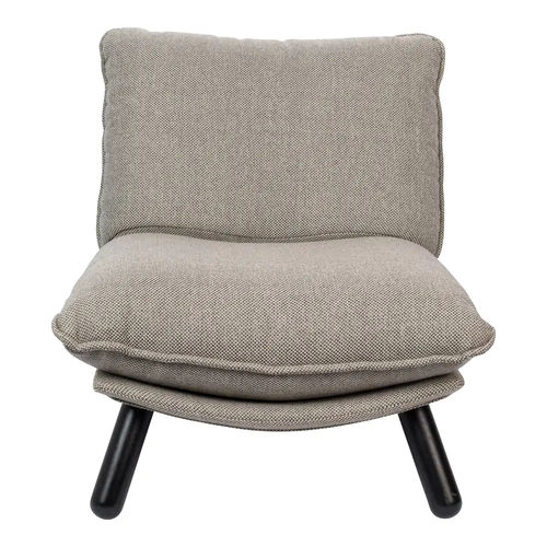 Chauffeuse contemporaine - LAZY SACK  - Zuiver - en polyester / en hêtre / avec repose-pieds