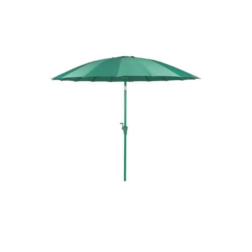 Parasol rond - Desert Sage - Zuiver - à mât central / en tissu / manuel