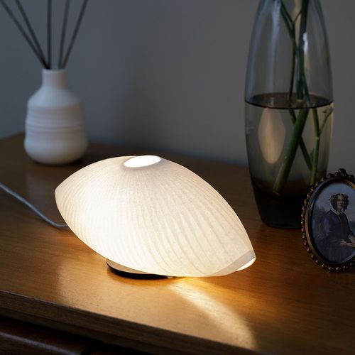 Lampe de table - CHRYSALIDE - CÉLINE WRIGHT  - en papier japonais / contemporaine / d'intérieur
