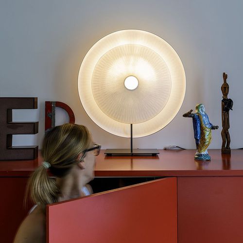 Lampe de table - DIVA - CÉLINE WRIGHT  - en papier japonais / contemporaine / d'intérieur