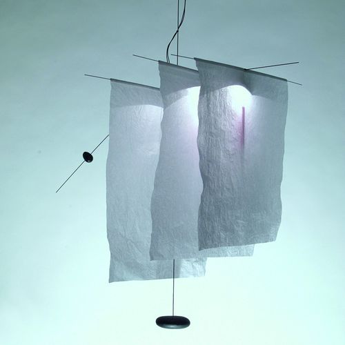 Suspension - KABUKI  - CÉLINE WRIGHT  - en fonte / en papier japonais / contemporaine