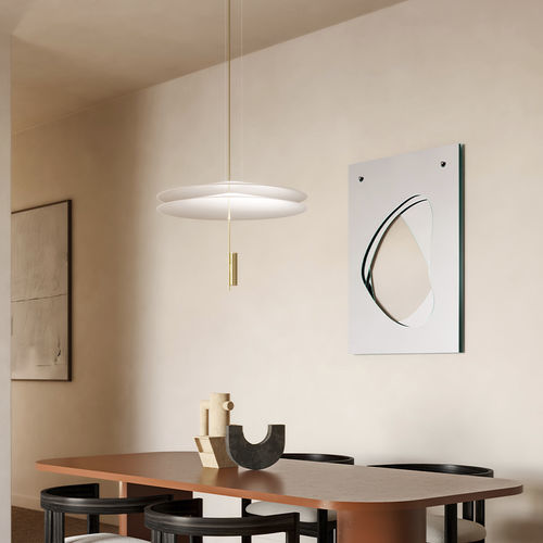 Miroir suspendu - Infinito - DEKNUDT MIRRORS  - design original / rectangulaire / en métal