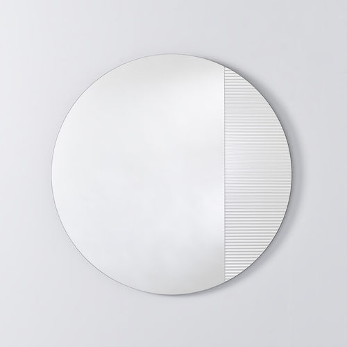 Miroir mural - Cord Flutes L - DEKNUDT MIRRORS  - pour appartement / pour hôtel / pour chambre d'hôtel