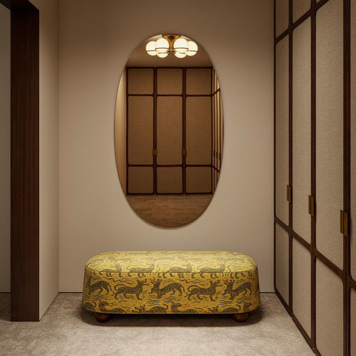 Miroir mural - L - DEKNUDT MIRRORS  - professionnel / contemporain / ovale