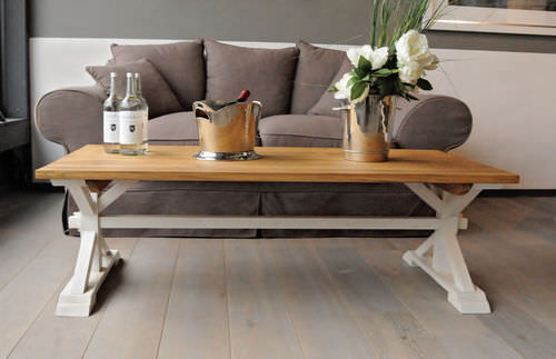 Table basse classique - FARMHOUSE - HAZENKAMP FURNITURES BV - en bois / rectangulaire / résidentielle