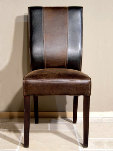 Chaise classique - TOM  - HAZENKAMP FURNITURES BV - en cuir / résidentielle / sans accoudoirs