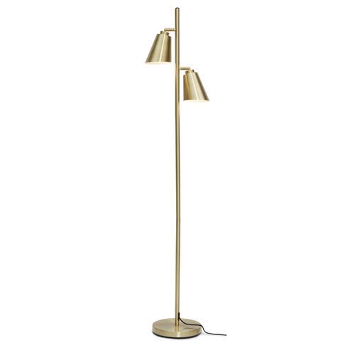 Lampe sur pied - BREMEN/F2/GO - it's about RoMi - en fer / contemporaine / d'intérieur