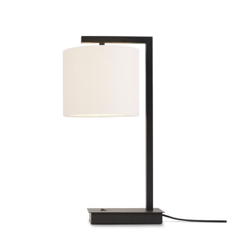 Lampe de table - BOSTON/T/B/1815/W  - it's about RoMi - en fer / en textile / contemporaine