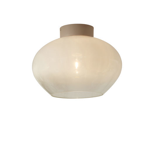 Plafonnier contemporain - BOLOGNA/C/W  - it's about RoMi - ovale / en verre / à LED
