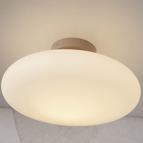 Plafonnier contemporain - SAPPORO/C28/W  - it's about RoMi - rond / en verre / à LED